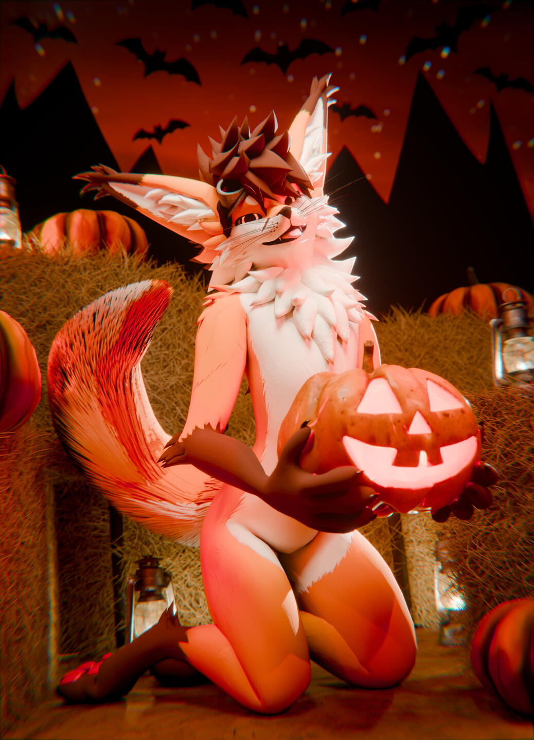 🎃 "Halloween Jack-o'-lantern" 🍂 $15 USD - Any Model